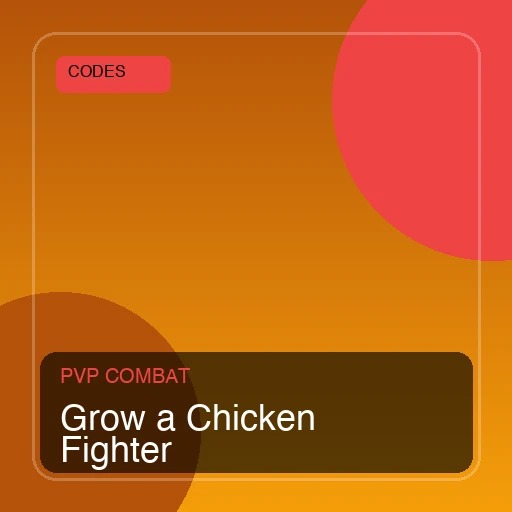 Grow a Chicken Fighter codes screenshot